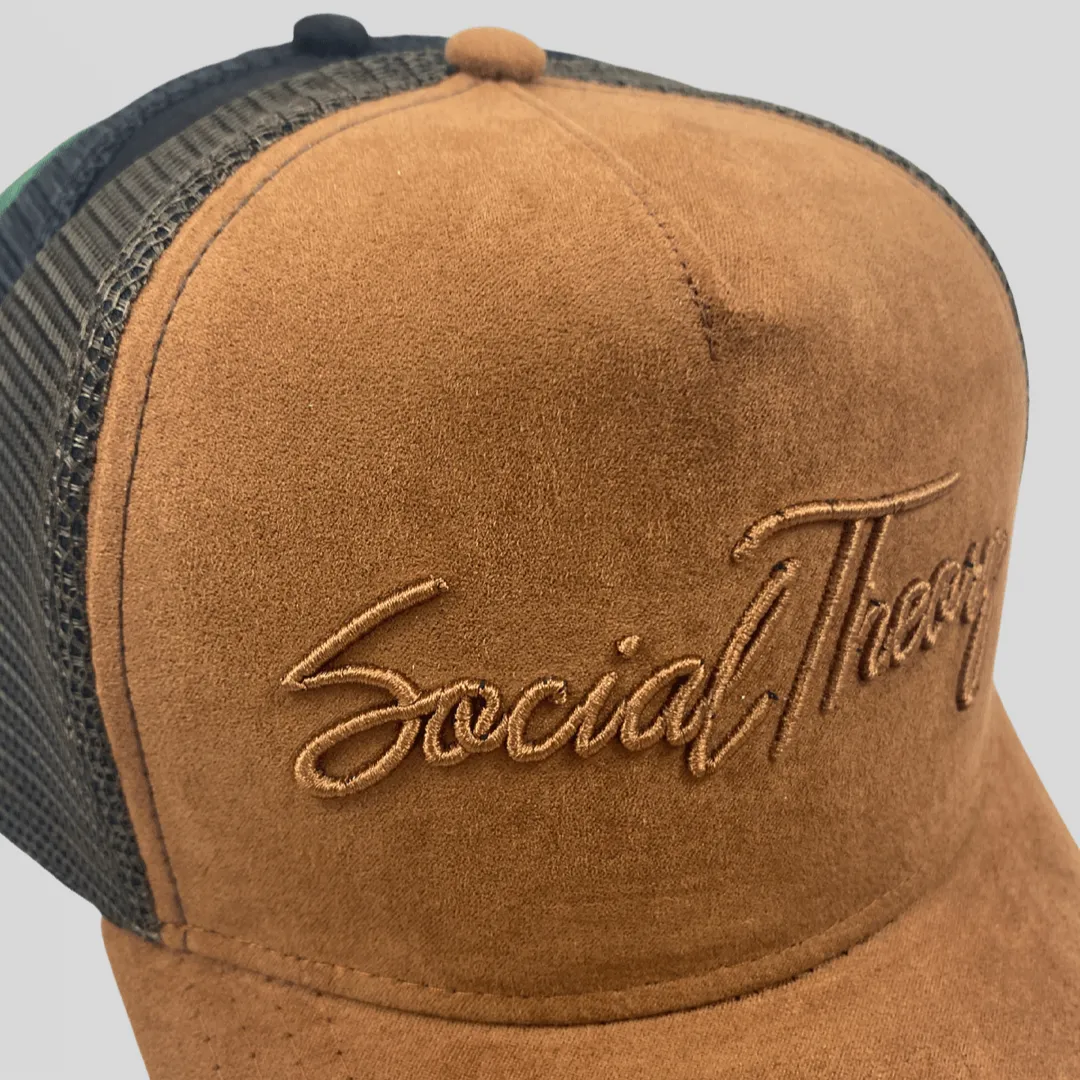 3D Embroidered Signature Trucker