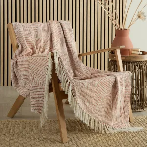 Appletree Myan Throw - Terracotta