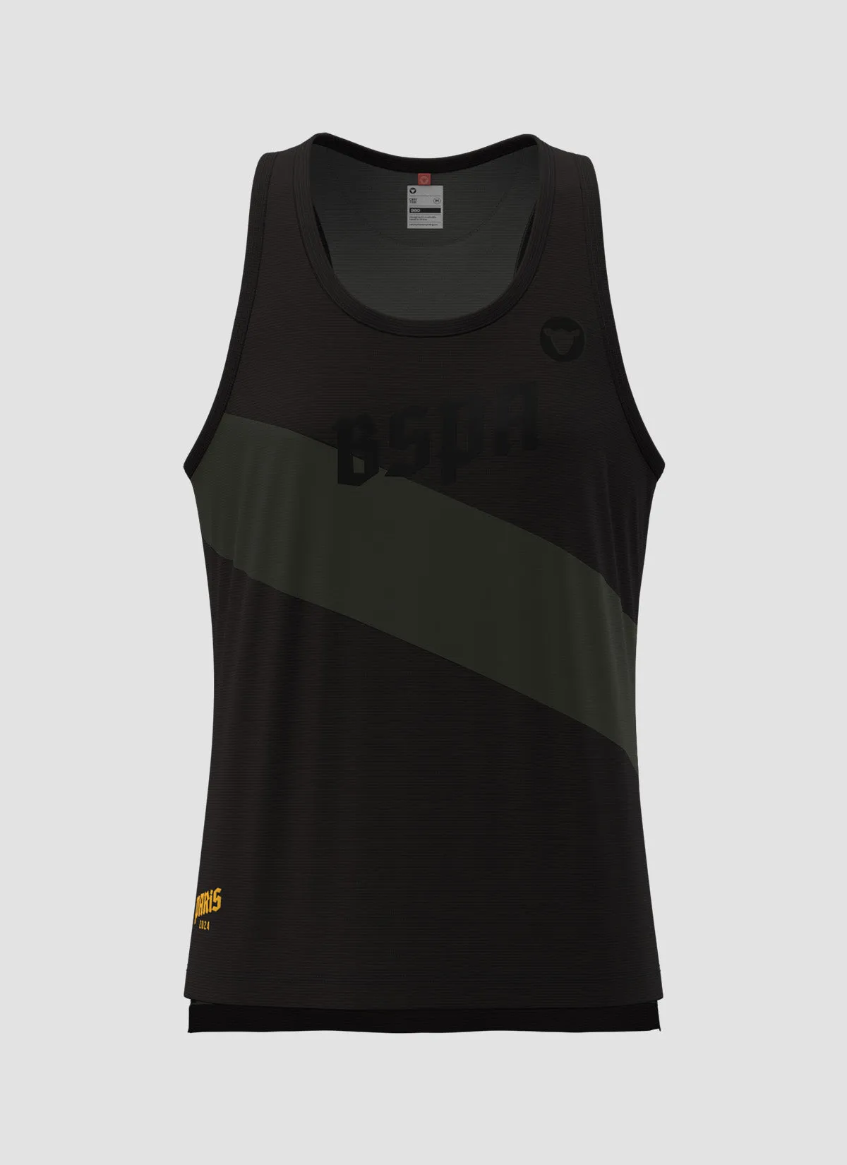 Women's Dry Singlet - Vintage Black